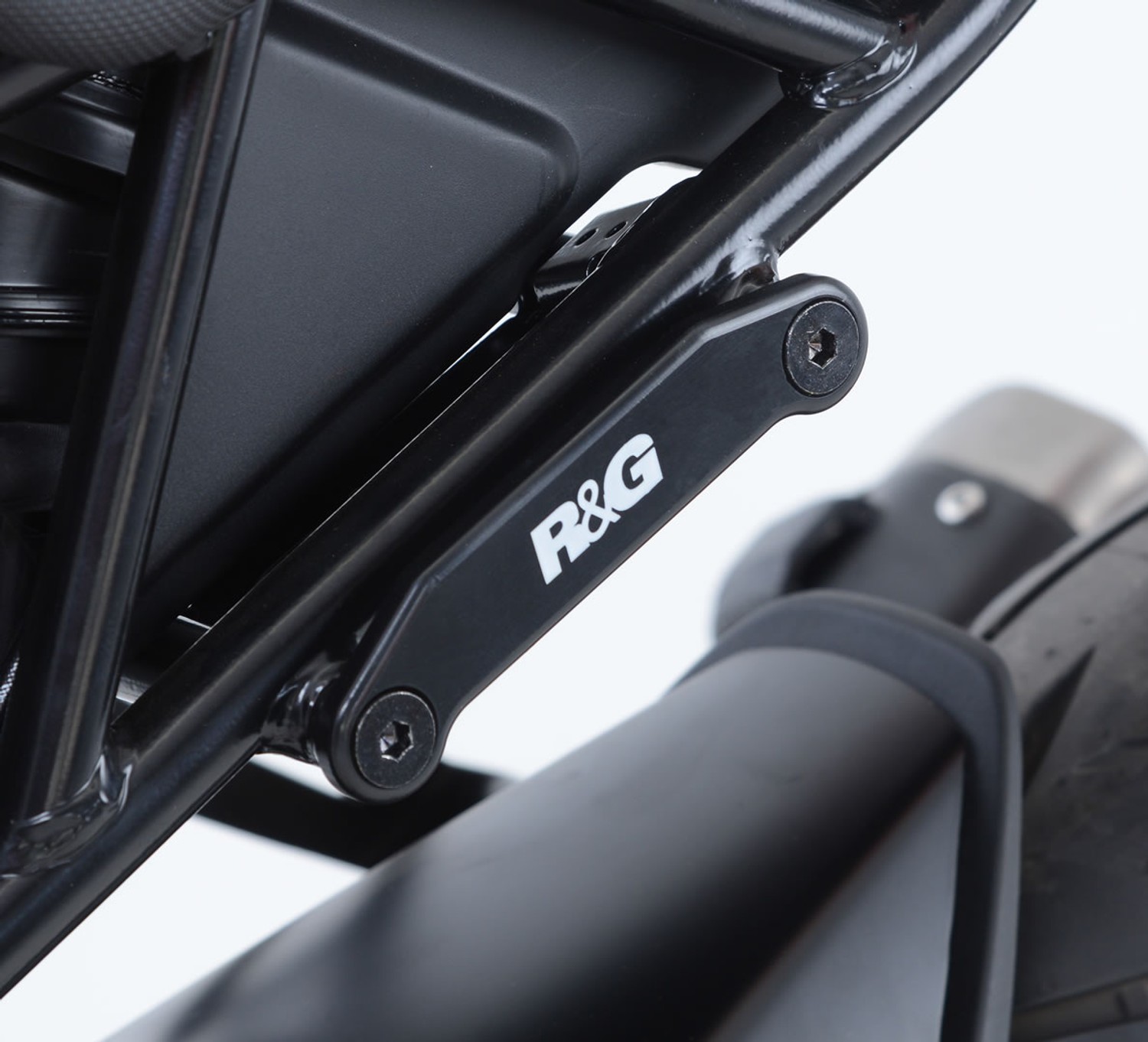 R&G Racing Rear Footrest Blanking Plate (Left Side) for the KTM RC 125 '17-'20 / RC 390 '17-'22 R&G Racing Rear Footrest Blanking Plate (Left Side) for the KTM RC 125 '17-'20 / RC 390 '17-'22